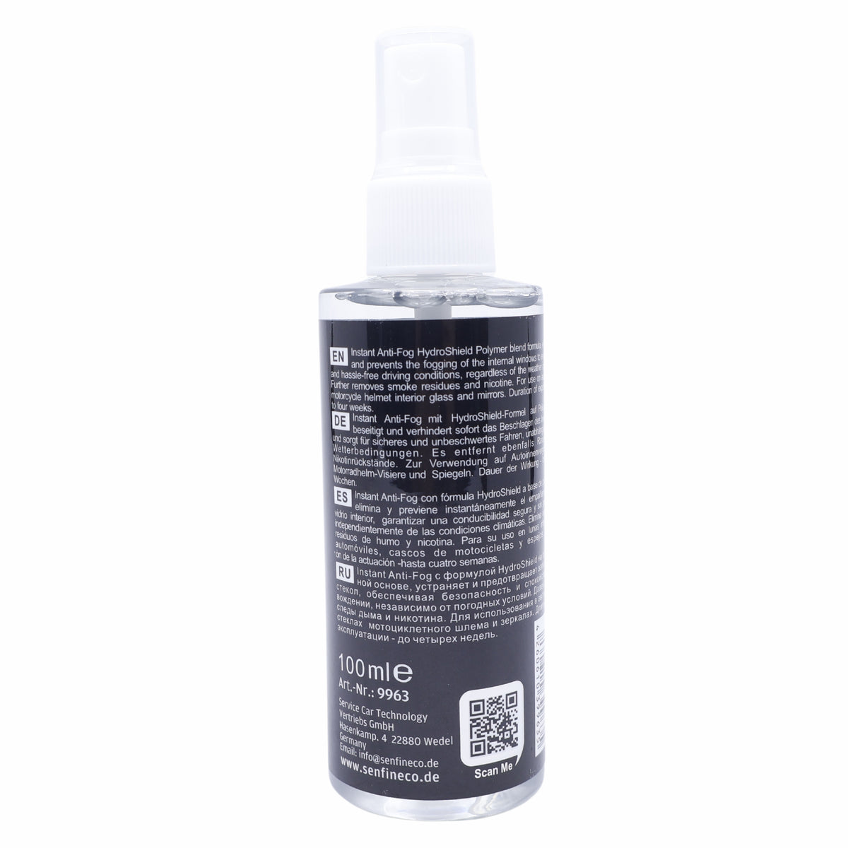 SENFINECO 9963 Anti-Fog 80ml