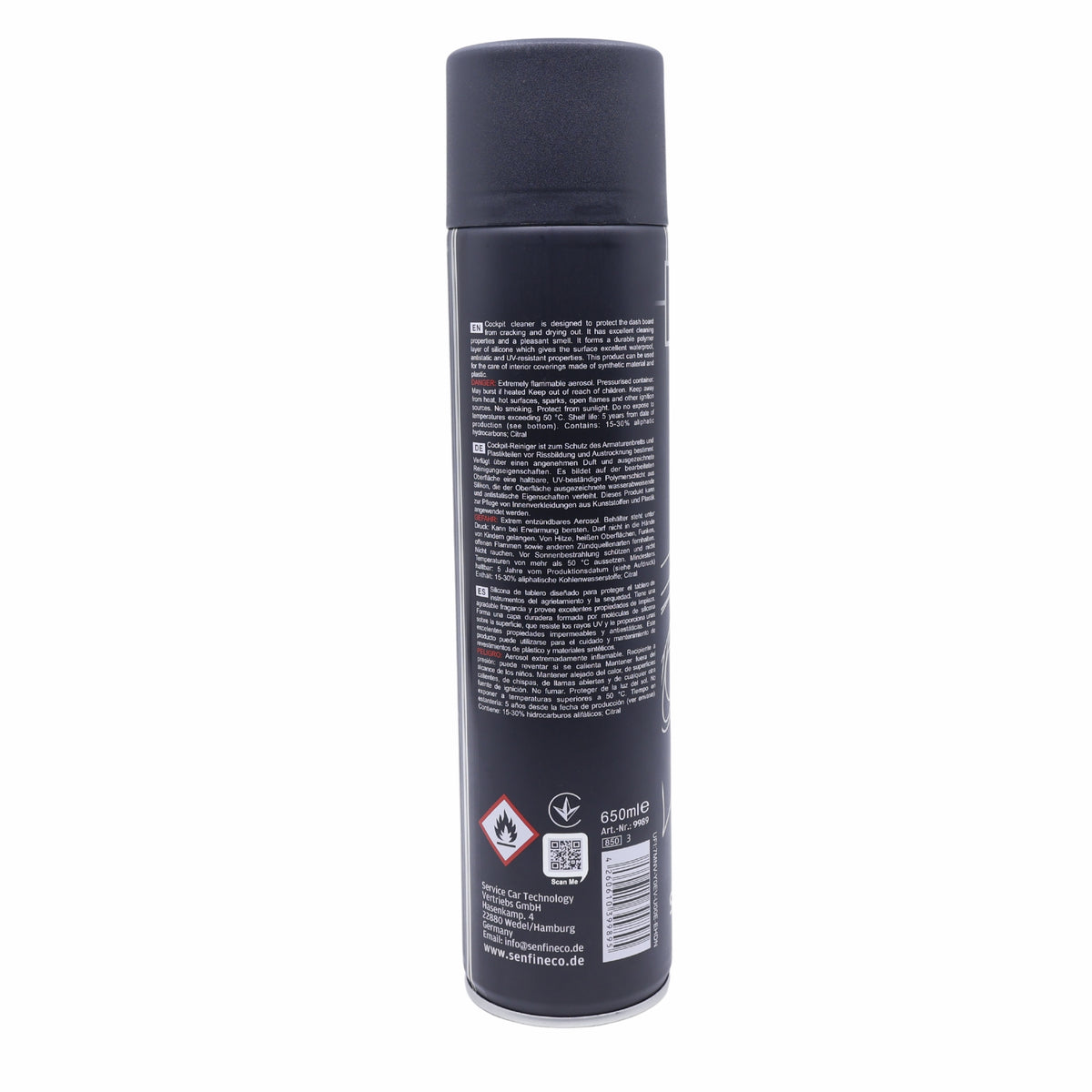 SENFINECO 9989 Cockpit Cleaner 650ml