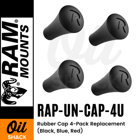  RAM Mounts X-Grip Rubber Cap 4-Pack Replacement RAP-UN