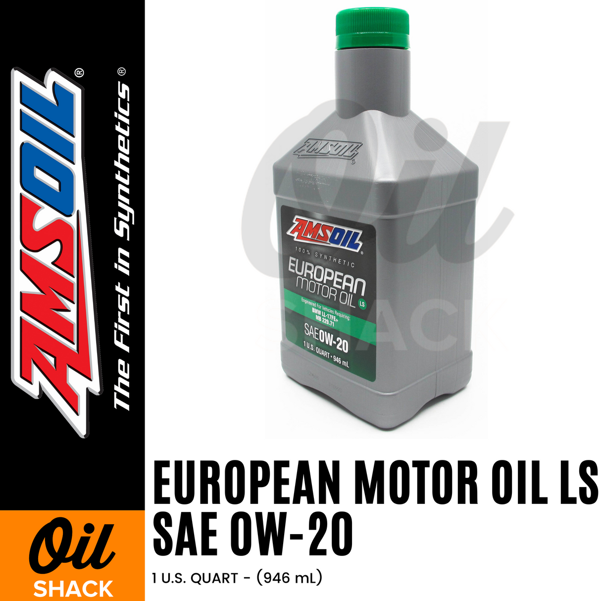 AMSOIL Synthetic European Formula LS SAE 5W30 Motor Oil