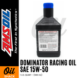 AMSOIL 15W50 DOMINATOR ENGINE OIL FULLY SYNTHETIC (1 QUART)