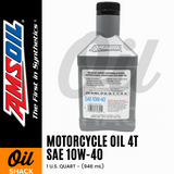 AMSOIL 10W40 4T PERFORMANCE ENGINE OIL FULLY SYNTHETIC (1 QUART)