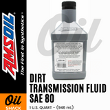 AMSOIL SAE 80 DIRT BIKE TRANSMISSION FLUID FULLY SYNTHETIC (1 QUART)