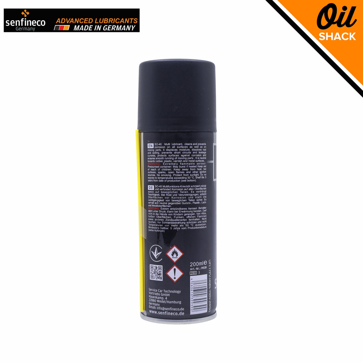 SENFINECO 9939 Multi Lubricant 200ml