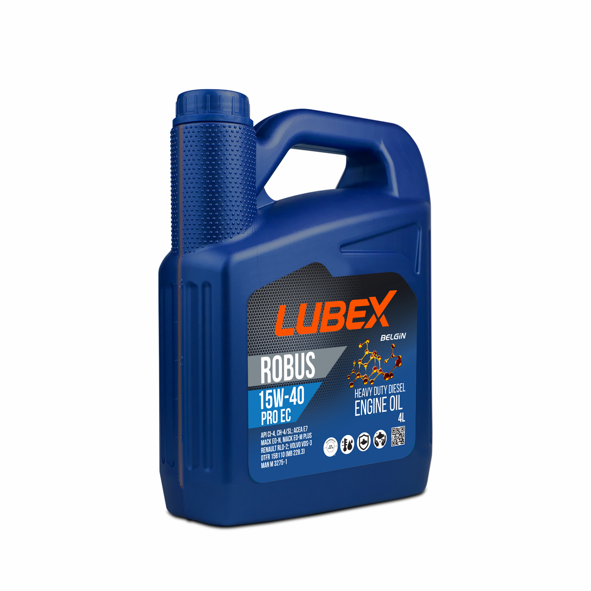 LUBEX | ROBUS PRO EC 15W-40 | MINERAL HEAVY DUTY DIESEL MOTOR OIL