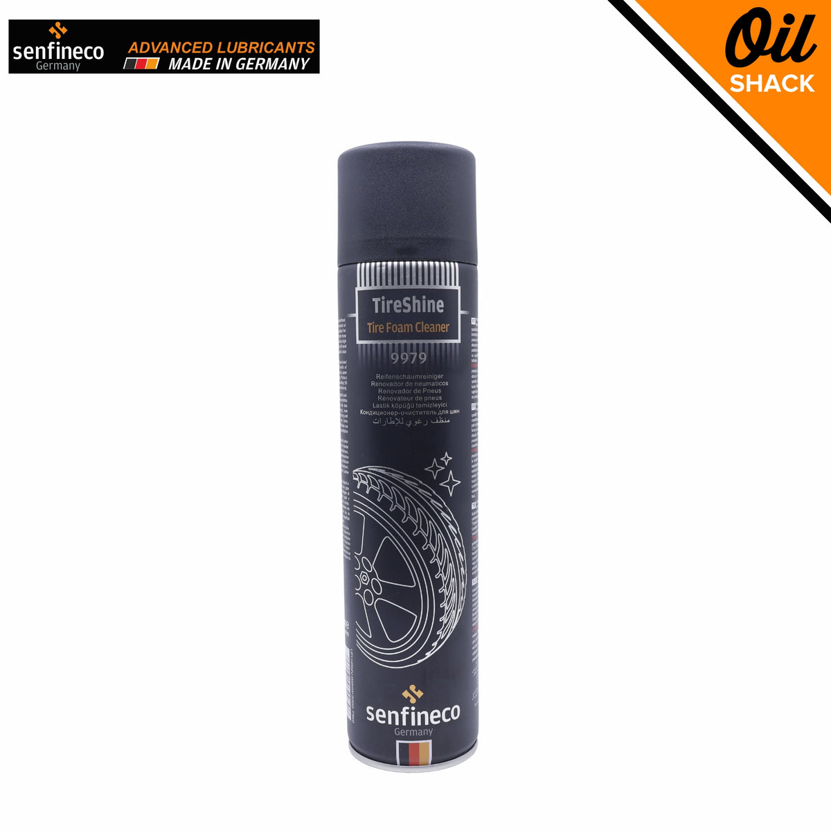 SENFINECO 9979 Tire Shine Foam Cleaner 380ml