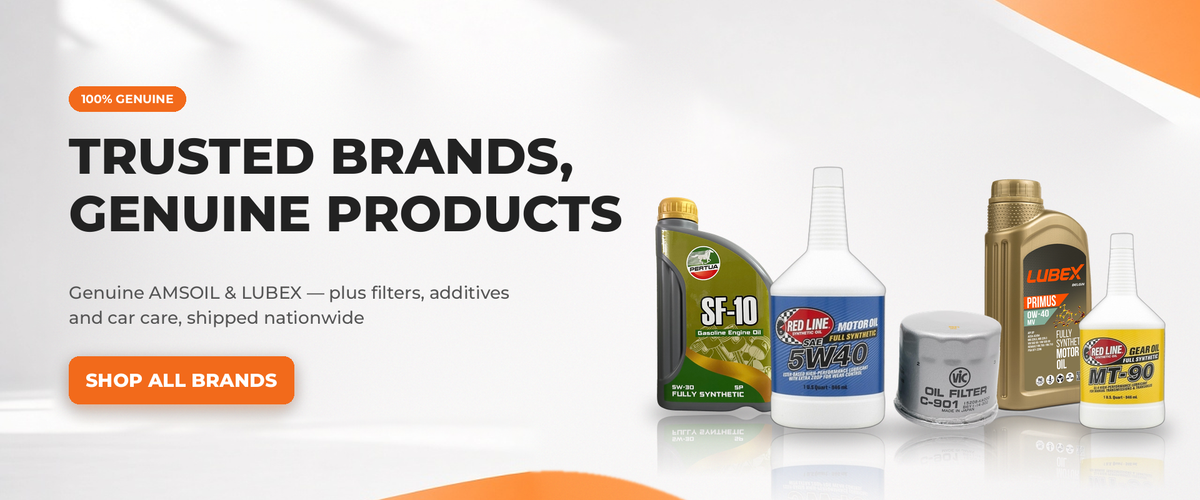 Trusted brands, genuine products - shop all brands at Oil Shack